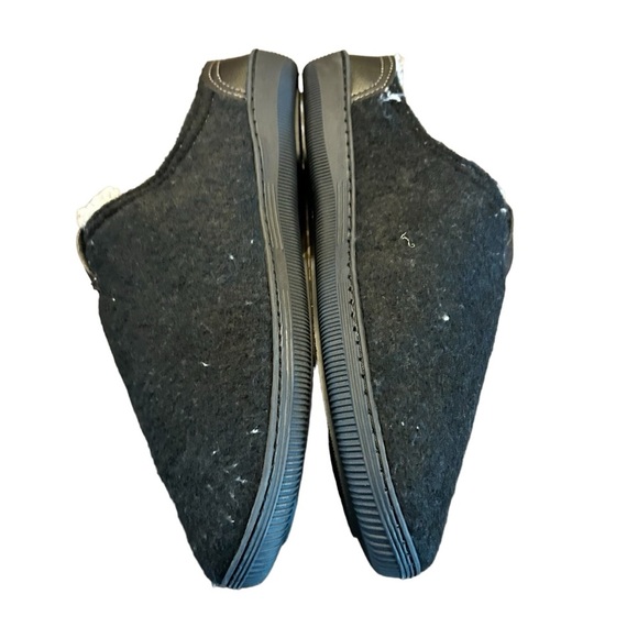 Nautical Men's Black Scuff Slip on Slippers Indoor Outdoor NEW Size 11 - Picture 7 of 8